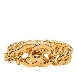 Chanel Cc Logo Lock Bracelet Metal #246854C17B